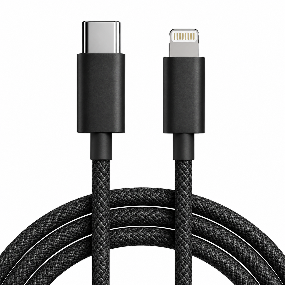Cable USB-C a Lightning trenzado Certificado MFI