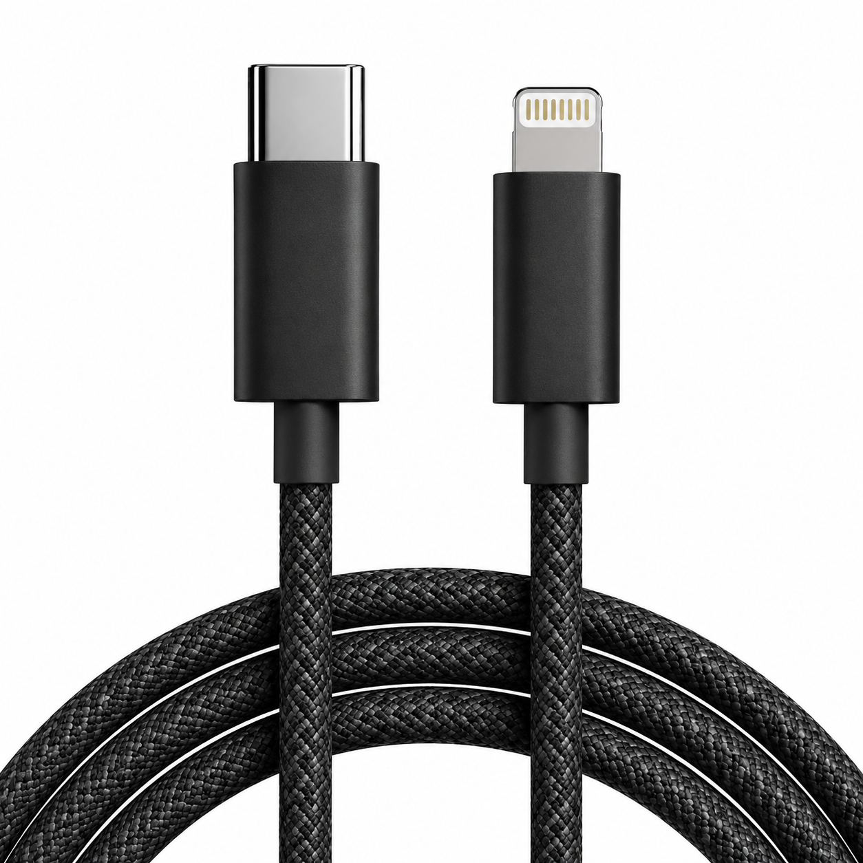 Cable USB-C a Lightning trenzado Certificado MFI